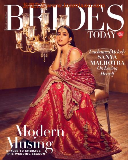 [印度版]Harpers Bazaar Bride 芭莎新娘杂志 2021年10月刊